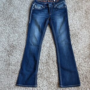 Rock Revival Women's Dark Blue Boot Cut Jeans